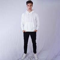 Gambar Houseofcuff Jaket Polos Jumper Hoodie Sweater Warna Putih - Putih, M dari House of Cuff undefined 2 Tokopedia