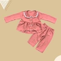 Gambar Setelan Panjang anak Perempuan NEIRA Set baju anak cewek usia 1-4 th - Plum, Size L (3-4 th) dari Naura Craft Collection undefined 3 Tokopedia