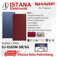 Gambar SHARP KULKAS 1 PINTU 133 LITER SHINE SERIES SJ-X165M-SR/SG dari ISTANA ELEKTRONIK PALEMBANG undefined 1 Tokopedia