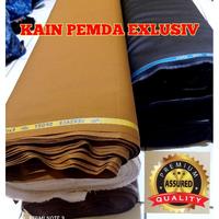 Gambar bahan kain seragam dinas PNS ASN PDL,bahan wool wool katun chasmere - pemda sedang, 1 mtr dari dijoggeran undefined 1 Tokopedia