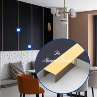 Gambar LIST U MIRROR GOLD STAINLESS SUS 201 20X10X20X3.050mm T. 0.8mm dari JBS AKSESORIS undefined 4 Tokopedia
