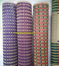 Gambar Tikar Gulung Anyaman Mendong Tenun Tikar Piknik Samak Lesehan Karpet dari Evind Collection undefined 2 Tokopedia