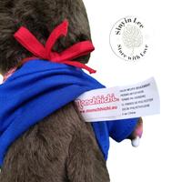 Gambar Boneka Monchhichi Monchichi Sekiguchi Jepang Baju Biru Lucu dari SinyinLee Store undefined 5 Tokopedia