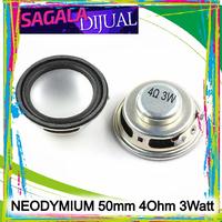 Gambar Speaker 50mm 4Ohm 3Watt NEODYMIUM Full Range 1pcs dari SAGALAdijual BANDUNG undefined 1 Tokopedia
