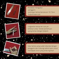 Gambar Cincin Emas Putih 75% Single - Bisa Request Model Mataram Jewellery dari Mataram Jewellery undefined 3 Tokopedia