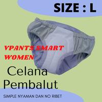 Gambar PEMBALUT KAIN / CELANA PEMBALUT CUCI ULANG / PEMBALUT NYAMAN Size : L dari VpantsOfficial undefined 1 Tokopedia