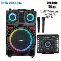 Gambar New Speaker Portable GMC ExtraBass 15"inchi+2mic 899K *MEDAN* dari winnerelectronicstore28 undefined 2 Tokopedia