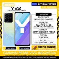 Gambar VIVO Y22 6/128 VIVO Y 22 4/64 GARANSI RESMI INDONESIA - CYAN 4/128, CUAN 2 dari Cuan Gadget.id undefined 2 Tokopedia