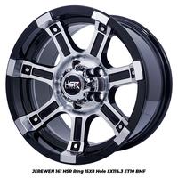 Gambar Velg Model Offroad Toyota Rush Ring 15 JEREWEH HSR R15 Black Polish dari Toko Velg HSR Wheel_NEW undefined 1 Tokopedia