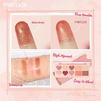 Gambar PINKFLASH Eyeshadow Palette + Mascara + 2in1 Dual Shade Lip Cream Set dari PINKFLASH STORE undefined 3 Tokopedia