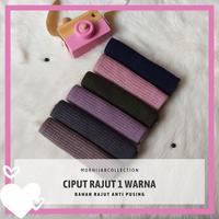 Gambar Ciput rajut premium inner bandana anti pusing 1 warna - Brown dari MOR HIJAB COLLECTION_NEW undefined 1 Tokopedia
