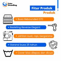 Gambar Matras Busa Spa Pijat Lubang Muka Rebounded Kulit Oscar Waterproo - T6 70x200 dari Beanbag Purwokerto undefined 3 Tokopedia