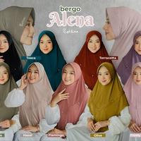 Gambar Jilbab instan dewasa bergo Alena by ellisa - soft pink dari Miulan Sepatan undefined 5 Tokopedia
