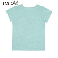 Gambar TORIO Basic T-Shirt Apple Applique - Kaos Anak Perempuan - 5-6 tahun dari Torio undefined 2 Tokopedia