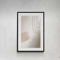 Gambar Wal Decor Dekorasi Hiasan Dinding Abstrak NAPOLI  Lukisan Aesthetic - NAPOLI 2, 30x45 dari framehay undefined 4 Tokopedia