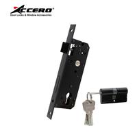 Gambar Gagang Pintu Rumah Plat Handle Set Accero Silver Black Minimalis 08188 dari Zent Home undefined 4 Tokopedia
