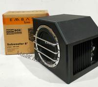 Gambar Subwoofer Basstube Kotak Aktif Dual 8 Inch EMBASSY 8 INCH ZEUS dari markas audio undefined 1 Tokopedia