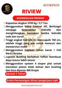 Gambar Hidrolik Cuci Mobil Tipe X / Hydraulic Steam Mobil X dari Bintan Jaya Technik undefined 5 Tokopedia