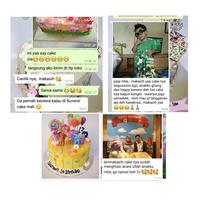 Gambar Cake Black&White/kue ulang tahun hitam putih/kue ultah hitam putih - Coklat, 18cm dari Suvenir Cake undefined 3 Tokopedia