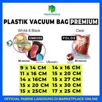 Gambar Plastik Vacuum Makanan PREMIUM Bag POLOS EMBOSS Vakum DELKOCHOICE - EMBOSS, 14x18 cm dari PabrikPacking undefined 3 Tokopedia