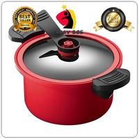 Gambar Okaybos Panci Presto Teflon Totipotent Micro Pressure Cooker Pot 3.5L - 24cm (4liter) dari okaybos undefined 3 Tokopedia