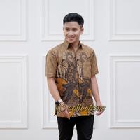 Gambar Baju Kemeja Batik BIG SIZE SERAGAM BATIK UKURAN Standar dan JUMBO - Sadwa coklt pjg, XXL dari Kafa Store Pekalongan undefined 4 Tokopedia