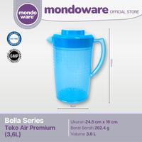 Gambar Teko Air Premium - Water Jug (3,6 L) - Bella Series (Mondoware) - Hijau dari Mondoware Plastics undefined 3 Tokopedia