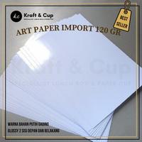Gambar Kertas Art Paper A5 120 gsm / Art Paper A5 120 gr - isi 100 lembar dari Prabu Paperindo undefined 2 Tokopedia