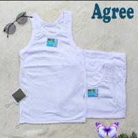 Gambar Singlet Agree putih kaos dalam anak laki laki/perempuan - L dari Tintieshopori undefined 1 Tokopedia