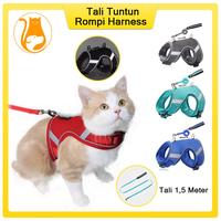 Gambar Tali Tuntun Rompi Kucing Harness Baju Kucing Kitten Anjing dari Hugo Pet Shop undefined 1 Tokopedia