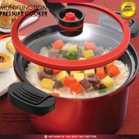 Gambar Okaybos Panci Presto Teflon Totipotent Micro Pressure Cooker Pot 3.5L - 24cm (4liter) dari okaybos undefined 4 Tokopedia