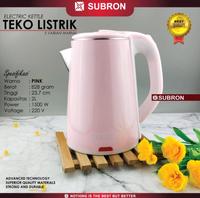 Gambar SUBRON Teko Termos Listrik Pemanas Air Kettle / Eskan listrik bagus - Stainless dari TokOnlineRuby undefined 2 Tokopedia