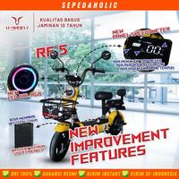 Gambar Sepeda Listrik UWINFLY Redfish 5 / RF5 / RF 5 Electric E Bike 500 Watt - Merah dari Sepedaholic undefined 1 Tokopedia
