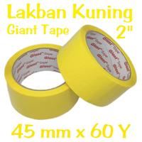 Gambar Lakban Isolasi Kuning Marking 45 mm x 60 Y dari Juragantheknik undefined 1 Tokopedia