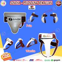 Gambar Sincha Sinca Pelindung Kemaluan Alat Vital Groin Guard Protector Protection Karate Silat Tinju Boxing Taekwondo Tekwondo Taek Tek Wondo Anak Pria Wanita Dewasa Cewe Cowo Cewek Cowok Sendy Original Murah dari giraldastoree undefined 2 Tokopedia