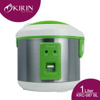 Gambar KIRIN - Rice Cooker I Magic Com 1 Liter 350 Watt 3in1 KRC087 TEFLON - Red dari ELEKTROPEDIA undefined 3 Tokopedia