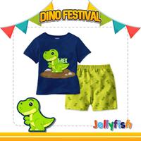 Gambar Setelan Pendek Anak Laki-Laki Jellyfish Dino Series - T Rex - 2 (1-2 tahun) dari Monster susu undefined 1 Tokopedia