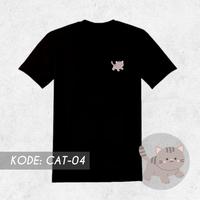Gambar KAOS KUCING CAT TSHIRT BAJU PRIA WANITA PEREMPUAN LAKI HITAM - XL, Cat 1 dari Tokokulaku.Bike undefined 3 Tokopedia