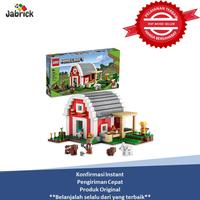 Gambar LEGO Minecraft The Red Barn 21187 Building Farm Toy Set for Kids dari Jabrick Rumah LEGO undefined 1 Tokopedia