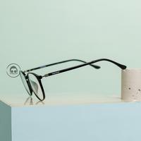 Gambar FRAME KACAMATA SEMI BULAT LENTUR - DIRANDRA 02 - BLACK GLOSS dari kacamata solo undefined 3 Tokopedia