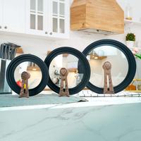 Gambar IDEALIFE - Multi Size Glass Cookware Lid - Tutupan Panci Multi - 16 18 20cm dari IDEALIFE ONLINE STORE undefined 3 Tokopedia