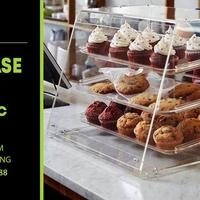 Gambar Etalase Roti Akrilik I Display Kue I Roti I Rak Kue Akrilik Tebal 3 MM - 50x26x50 dari ysn advertising undefined 3 Tokopedia