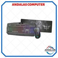 Gambar PAKET COMBO KEYBOARD MOUSE MOUSEPAD GAMING GAME RGB NYK NEMESIS KC-500 dari Andalas Komputer undefined 1 Tokopedia