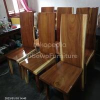 Gambar Kursi Makan Kayu Trembesi dari Wibowo Furniture undefined 5 Tokopedia