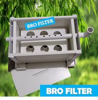 Gambar FILTER TALANG AQUARIUM TINGKAT ATAS 20-60CM, FILTER PENYARING - input samping, 60CM dari BRO FILTER undefined 3 Tokopedia