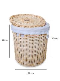 Gambar Rovega Keranjang Baju Rotan dengan Lapisan Kain/Laundry Basket RRB390 dari Rovega Premium Houseware undefined 4 Tokopedia