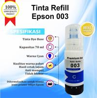 Gambar Tinta Epson 003 Premium Refill Printer L1210 L1250 L3110 L3210 L3250 - Hitam dari Refindo Refill Station undefined 4 Tokopedia