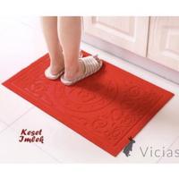 Gambar PROMO IMLEK!!!!! MK311 Keset Alas Kaki MERAH FU Hoki Hiasan Rumah - [i] RB Yenbao dari Delvittaa undefined 2 Tokopedia