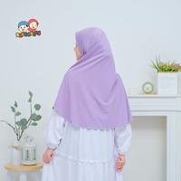 Gambar Kerudung Pashmina Anak Perempuan tk sd SMP 3-11 th Jilbab Instan Hijab pastan balita remaja bisa untuk sekolah - Burgundy, M dari thecutshop undefined 5 Tokopedia