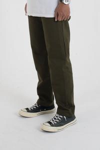 Gambar Celana Panjang Chinos Pria Longclaw Slim Fit Model Green Army Series - 28 dari Longclaw undefined 3 Tokopedia